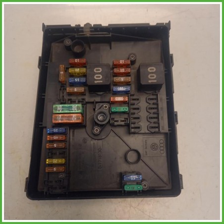 Body Computer BCM BSI Tyco 0-1718130 Volkswagen Caddy 4 Serie 2.0 EcoFuel 16v. 5K0937123A Metano 2010-2015