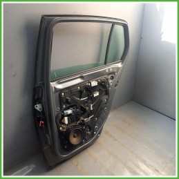 Porta Portiera Sportello Posteriore Destro DX Volkswagen Golf 6 Serie Grigio Scuro Berlina 3 Porte 2008-2012 Originale Usato