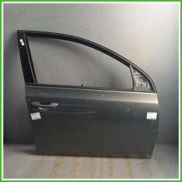 Porta Portiera Sportello Anteriore Destro DX Volkswagen Golf 6 Serie Grigio Scuro Berlina 3 Porte 2008-2012 Originale Usato
