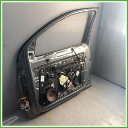 Porta Portiera Sportello Anteriore Destro DX Volkswagen Golf 6 Serie Grigio Scuro Berlina 3 Porte 2008-2012 Originale Usato