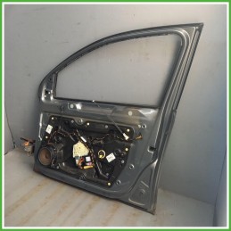 Porta Portiera Sportello Anteriore Destro DX Volkswagen Golf 6 Serie Grigio Scuro Berlina 3 Porte 2008-2012 Originale Usato