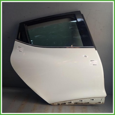 Porta Portiera Sportello Posteriore Destro DX Renault Clio 4 Serie Bianco Berlina 5 Porte 2018-2021 Originale Usato
