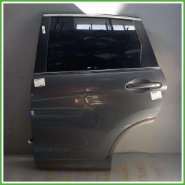 Porta Portiera Sportello Posteriore Sinistro SX Honda CR-V 4 Serie Grigio Scuro Suv 5 Porte(4x4) 2012-2015 Originale Usato