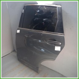 Porta Portiera Sportello Posteriore Sinistro SX Honda CR-V 4 Serie Grigio Scuro Suv 5 Porte(4x4) 2012-2015 Originale Usato