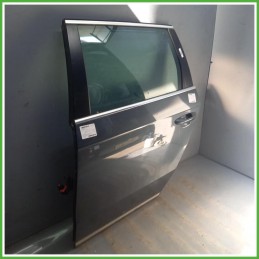 Porta Portiera Sportello Posteriore Sinistro SX Volkswagen Passat 6 Serie Grigio Scuro Berlina 4 Porte 2010-2014 Originale Usato