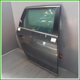 Porta Portiera Sportello Posteriore Destro DX Volkswagen Passat 6 Serie Grigio Scuro Berlina 4 Porte 2010-2014 Originale Usato