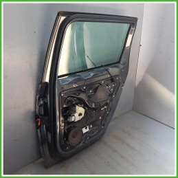 Porta Portiera Sportello Posteriore Destro DX Volkswagen Passat 6 Serie Grigio Scuro Berlina 4 Porte 2010-2014 Originale Usato