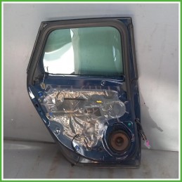 Porta Portiera Sportello Posteriore Sinistro SX Opel Astra J SW Blu Station Wagon 5 Porte 2012-2012 Originale Usato