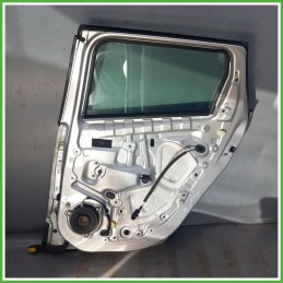 Porta Portiera Sportello Posteriore Destro DX Renault Clio 4 Serie SW Grigio Station Wagon 5 Porte 2013-2016 Originale Usato