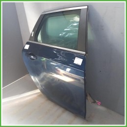 Porta Portiera Sportello Posteriore Destro DX Opel Astra J SW Blu Station Wagon 5 Porte 2012-2012 Originale Usato