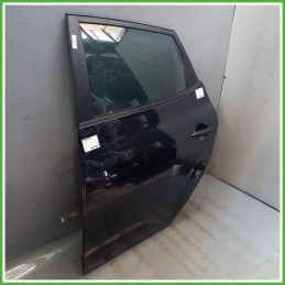 Porta Portiera Sportello Posteriore Sinistro SX Kia Venga Nero Berlina 5 Porte 2009-2015 Originale Usato