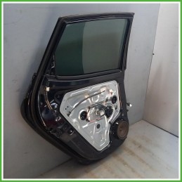 Porta Portiera Sportello Posteriore Sinistro SX Kia Venga Nero Berlina 5 Porte 2009-2015 Originale Usato