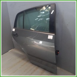 Porta Portiera Sportello Posteriore Destro DX Volkswagen Golf Plus 1 Serie Grigio Berlina 5 Porte 2005-2008 Originale Usato