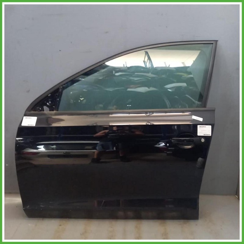 Porta Portiera Sportello Anteriore Sinistro SX Volkswagen Jetta 4 Serie Nero Berlina 4 Porte 2010-2014 Originale Usato
