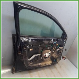 Porta Portiera Sportello Anteriore Sinistro SX Volkswagen Jetta 4 Serie Nero Berlina 4 Porte 2010-2014 Originale Usato