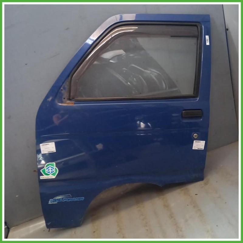 Porta Portiera Sportello Anteriore Sinistro SX Piaggio Porter 3 Serie Blu Chassis Cabin 2 Porte 2009-2010 Originale Usato