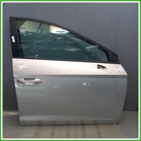 Porta Portiera Sportello Anteriore Destro DX Seat Leon 5F1 Grigio Berlina 5 Porte 2013-2016 Originale Usato