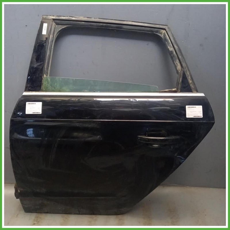 Porta Portiera Sportello Posteriore Sinistro SX Audi A3 8VF Sportback Nero Berlina 5 Porte 2017-2018 Originale Usato