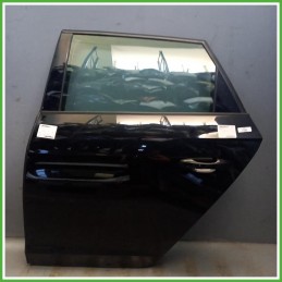 Porta Portiera Sportello Posteriore Sinistro SX Seat Leon 5F1 Nero Berlina 5 Porte 2016-2020 Originale Usato
