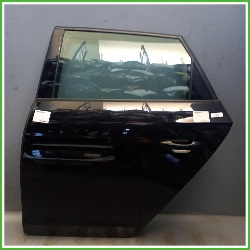 Porta Portiera Sportello Posteriore Sinistro SX Seat Leon 5F1 Nero Berlina 5 Porte 2016-2020 Originale Usato