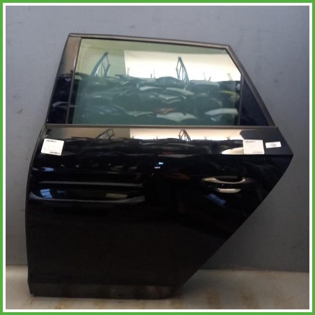 Porta Portiera Sportello Posteriore Sinistro SX Seat Leon 5F1 Nero Berlina 5 Porte 2016-2020 Originale Usato