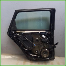 Porta Portiera Sportello Posteriore Sinistro SX Seat Leon 5F1 Nero Berlina 5 Porte 2016-2020 Originale Usato