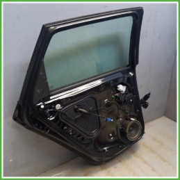Porta Portiera Sportello Posteriore Sinistro SX Seat Leon 5F1 Nero Berlina 5 Porte 2016-2020 Originale Usato