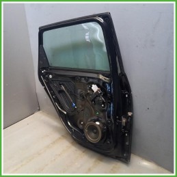 Porta Portiera Sportello Posteriore Sinistro SX Seat Leon 5F1 Nero Berlina 5 Porte 2016-2020 Originale Usato