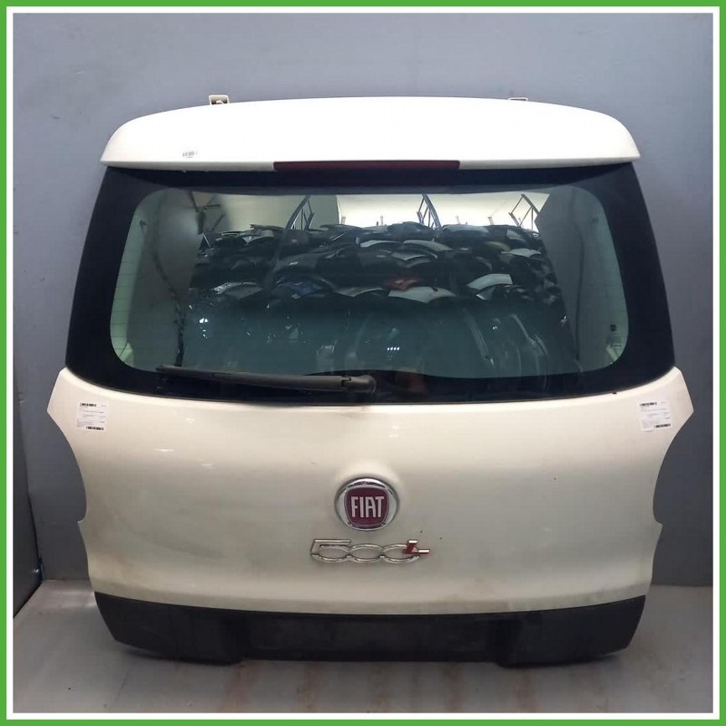 Portellone Bagagliaio Cofano Baule Posteriore Fiat 500L 2012-2017 Bianco Berlina 5 Porte Originale Usato