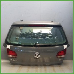 Portellone Bagagliaio Cofano Baule Posteriore Volkswagen Golf 6 Serie 2008-2012 Grigio Berlina 3 Porte Originale Usato