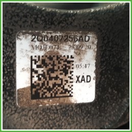 Fusello Anteriore Destro DX Volkswagen T-Cross 1.0 TSi 12v. 2Q0407256AD 2020-2023 Volkswagen 15K3-RH