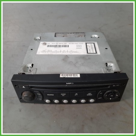 Autoradio Peugeot Partner Ranch 3 Serie 1.6 HDi Tepee 16v. 1614201480 2008-2014 Blaupunkt 6832D06V00