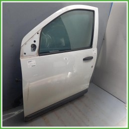 Porta Portiera Sportello Anteriore Sinistro SX Dacia Dokker Van Bianco Van 4 Porte 2017 Originale Usato