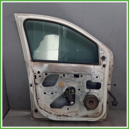 Porta Portiera Sportello Anteriore Sinistro SX Dacia Dokker Van Bianco Van 4 Porte 2017 Originale Usato