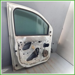 Porta Portiera Sportello Anteriore Sinistro SX Dacia Dokker Van Bianco Van 4 Porte 2017 Originale Usato