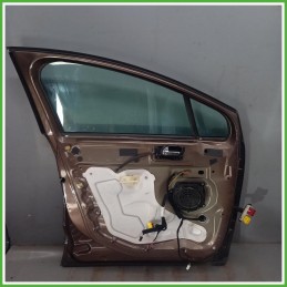 Porta Portiera Sportello Anteriore Sinistro SX Peugeot 3008 2 Serie Marrone Multispace 5 Porte 2016-2020 Originale Usato