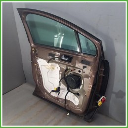 Porta Portiera Sportello Anteriore Sinistro SX Peugeot 3008 2 Serie Marrone Multispace 5 Porte 2016-2020 Originale Usato
