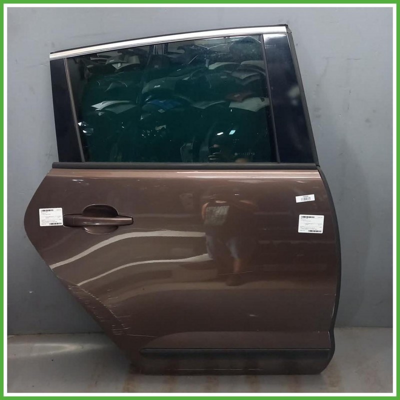 Porta Portiera Sportello Posteriore Destro DX Peugeot 3008 2 Serie Marrone Multispace 5 Porte 2016-2020 Originale Usato
