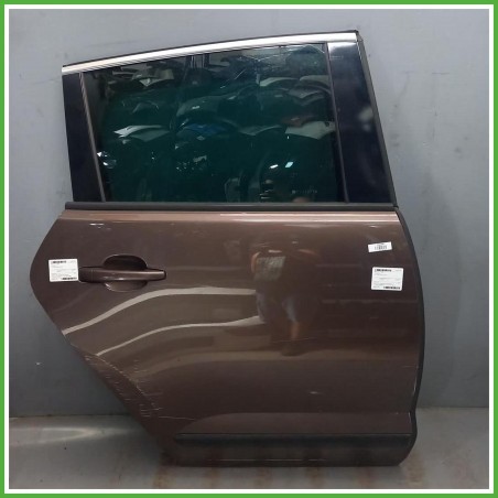 Porta Portiera Sportello Posteriore Destro DX Peugeot 3008 2 Serie Marrone Multispace 5 Porte 2016-2020 Originale Usato