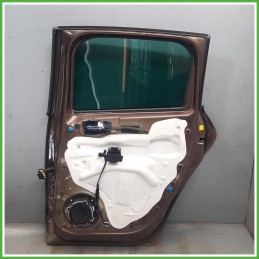 Porta Portiera Sportello Posteriore Destro DX Peugeot 3008 2 Serie Marrone Multispace 5 Porte 2016-2020 Originale Usato