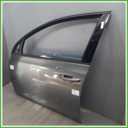 Porta Portiera Sportello Anteriore Sinistro SX Volkswagen Golf 6 Serie Grigio Berlina 3 Porte 2008-2012 Originale Usato