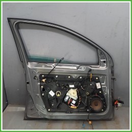 Porta Portiera Sportello Anteriore Sinistro SX Volkswagen Golf 6 Serie Grigio Berlina 3 Porte 2008-2012 Originale Usato