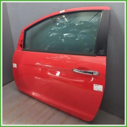 Porta Portiera Sportello Anteriore Sinistro SX Ford KA 2 Serie Rosso Berlina 3 Porte 2008-2016 Originale Usato