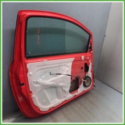 Porta Portiera Sportello Anteriore Sinistro SX Ford KA 2 Serie Rosso Berlina 3 Porte 2008-2016 Originale Usato