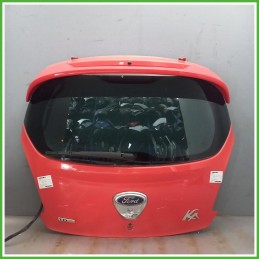 Portellone Bagagliaio Cofano Baule Posteriore Ford KA 2 Serie 2008-2016 Rosso Berlina 3 Porte Originale Usato
