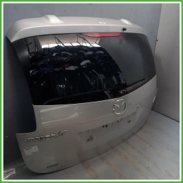 Portellone Bagagliaio Cofano Baule Posteriore Mazda 5 2 Serie 2007-2010 Grigio Chiaro Multispace 5 Porte Originale Usato