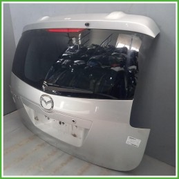 Portellone Bagagliaio Cofano Baule Posteriore Mazda 5 2 Serie 2007-2010 Grigio Chiaro Multispace 5 Porte Originale Usato