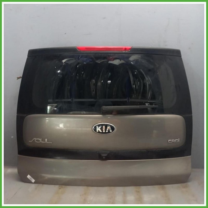 Portellone Bagagliaio Cofano Baule Posteriore Kia Soul 2 Serie 2015-2018 Grigio Berlina 5 Porte Originale Usato