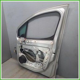 Porta Portiera Sportello Anteriore Destro DX Peugeot Partner Ranch 3 Serie Grigio Multispace 5 Porte 2008-2014 Originale Usato