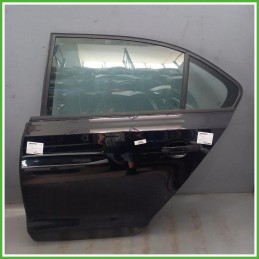 Porta Portiera Sportello Posteriore Sinistro SX Volkswagen Jetta 4 Serie Nero Berlina 4 Porte 2010-2014 Originale Usato